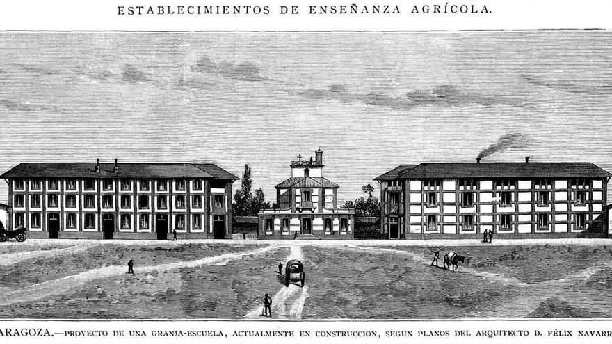 El rincón desaparecido de Zaragoza donde comenzó a modernizarse el campo aragonés