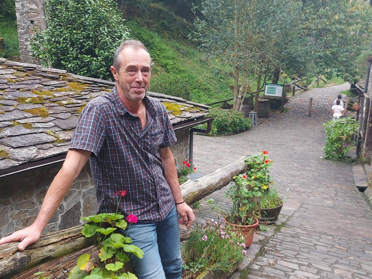 Luis Legaspi en Os Teixóis.