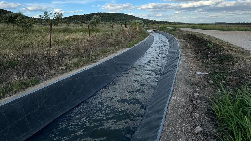 La campaña de riego comienza sin restricciones en el Canal de Orellana