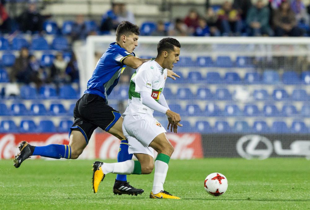 El derbi entre el Hércules y el Elche CF en imágenes