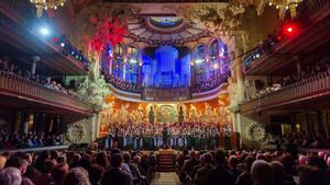 Concierto de Sant Esteve del Orfeó Català en el Palau de la Música