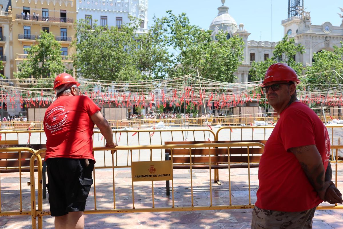 La mascletà del Corpus de Valènca 2026, en imágenes
