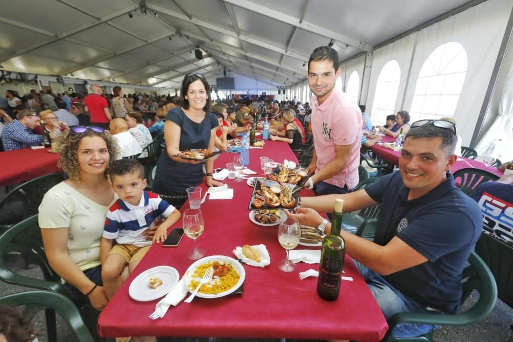 Así se disfruta la langosta en A Guarda