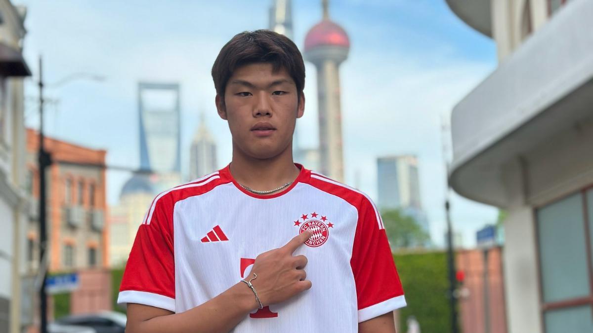 Guo Jiaxuan formó parte de un equipo internacional de jóvenes talentos promovido por el Bayern de Múnich