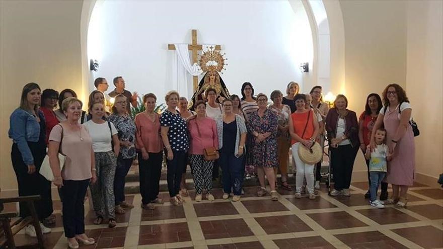 Restauran la Virgen de los Dolores de Alcaracejos