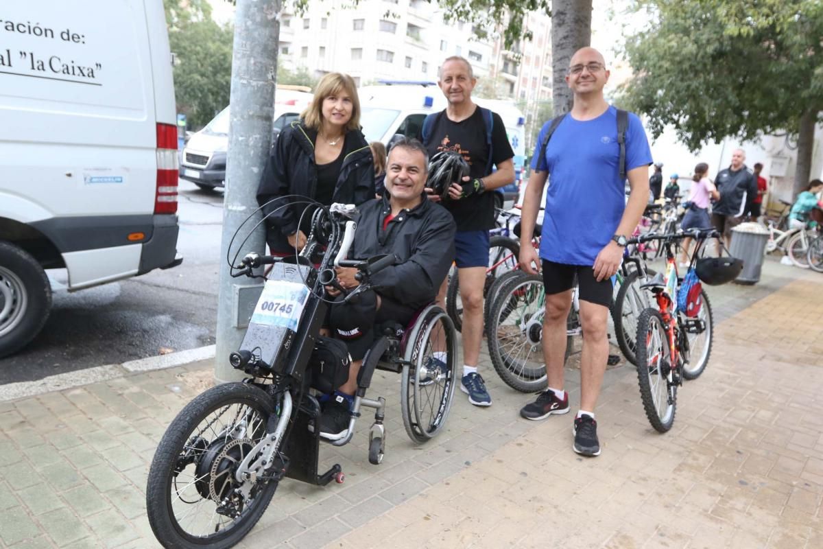 La Fiesta de la Bicicleta desafía a la lluvia