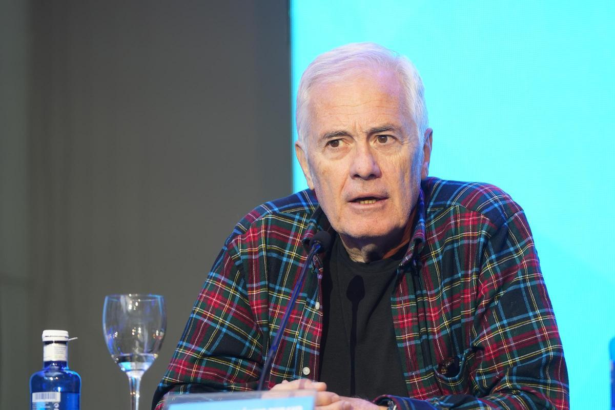 José Luis Rubayo,  presidente de la Federación Madrileña de Montañismo (FMM), durante la rueda de prensa de la IFSC Climbing World Cup Comunidad de Madrid 2025.