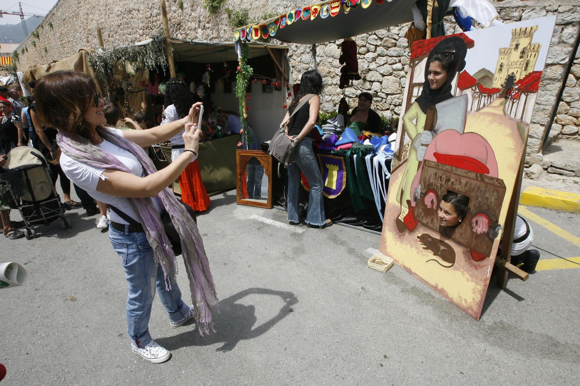 Edición de 2010 de la Feria Medieval de Ibiza.