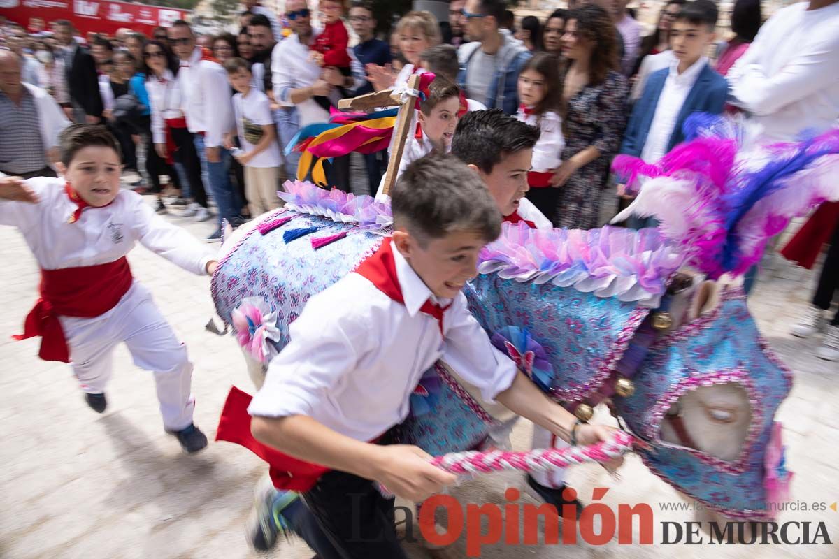 Desfile infantil en las Fiestas de Caravaca (Bando Caballos del Vino)