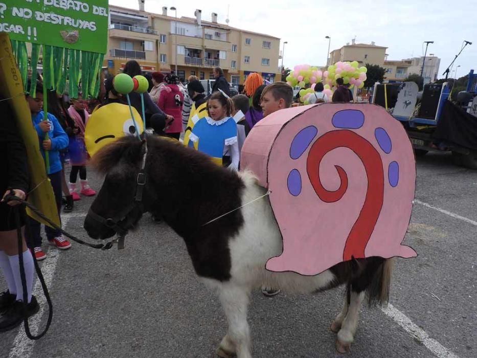 El Carnaval de Formentera no ha sido especialmente numeroso