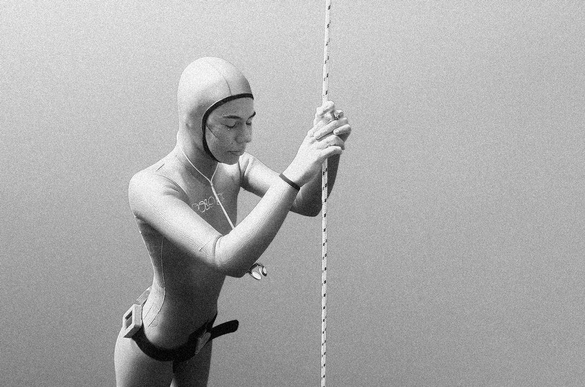 Sarah González Tur, Instructora de apnea en Ibiza
