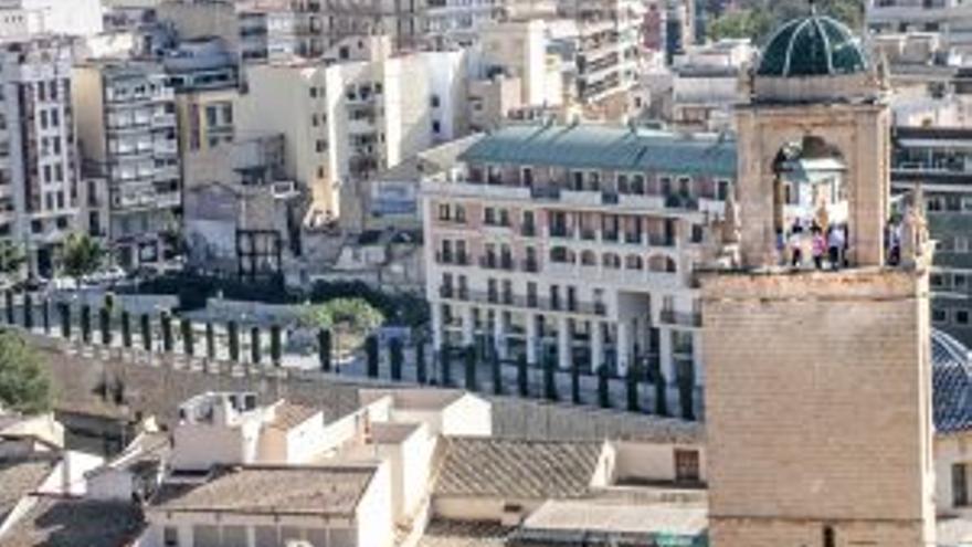 Panorámica de la ciudad de Orihuela, en la provincia de Alicante.