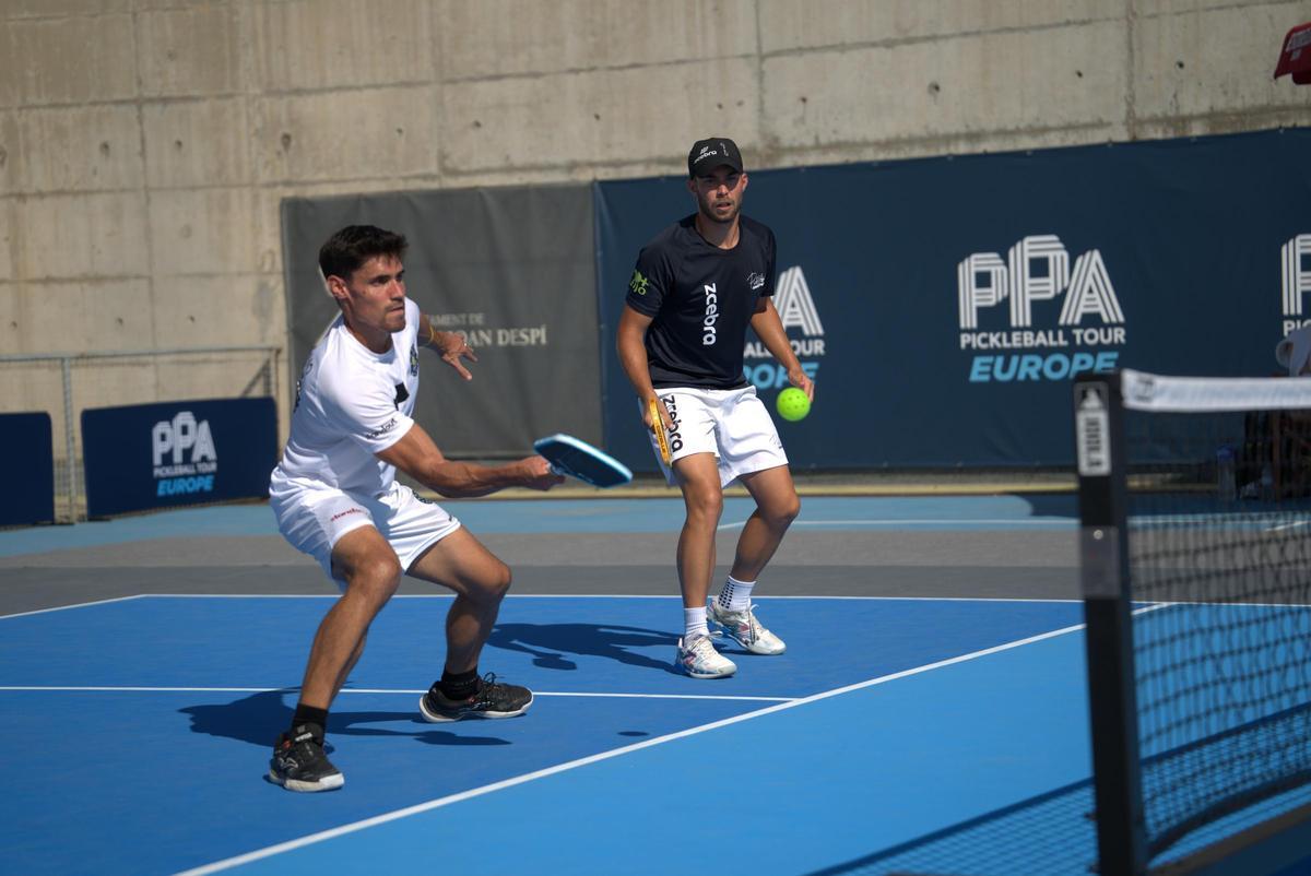 Serrano y Rodríguez en acción