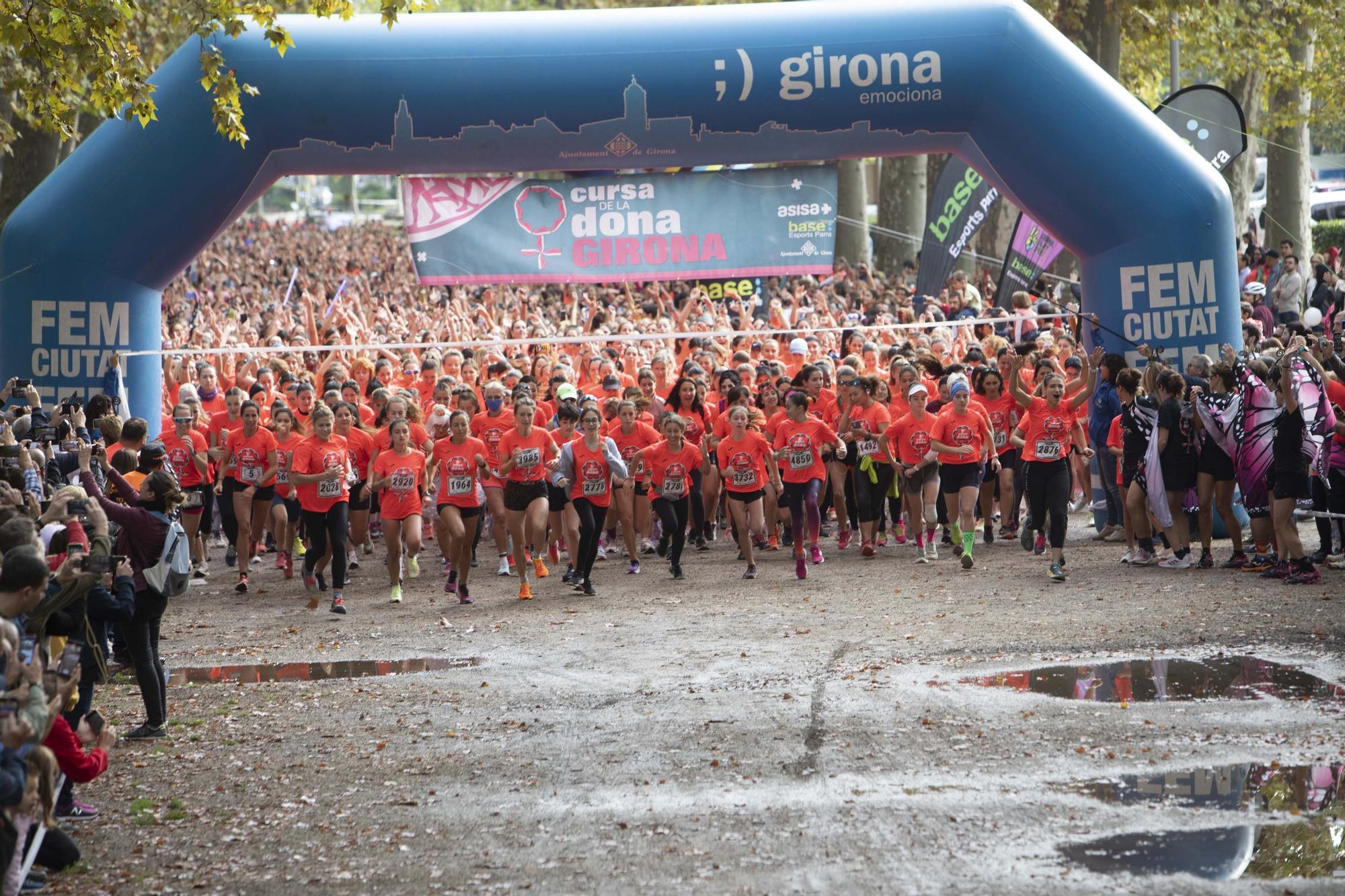 Les millors imatges de la Cursa de la Dona de Girona