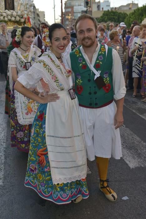 Procesión de la Virgen del Carmen en Murcia