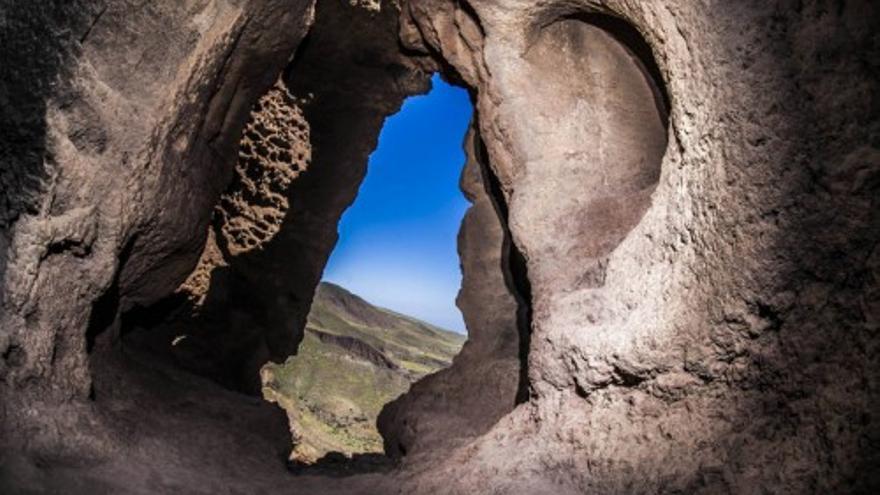 Yacimiento de la Cueva del Gigante en Agüimes
