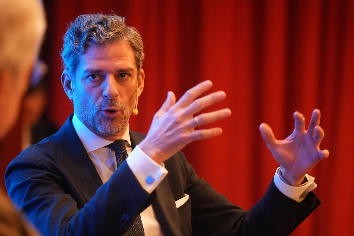 Alejandro Campoy, director general de Savills España, durante una de sus intervenciones