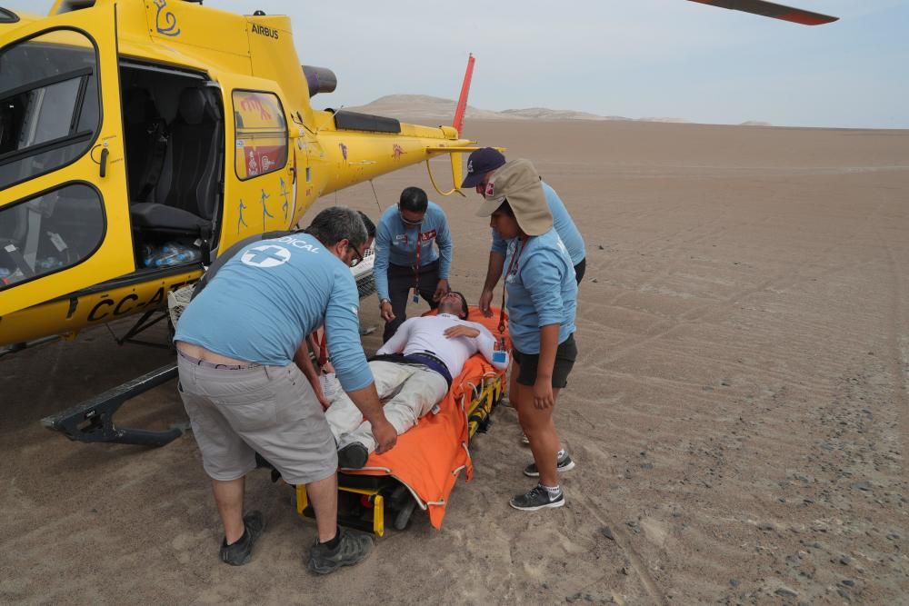 Las imágenes de la segunda etapa del Dakar.