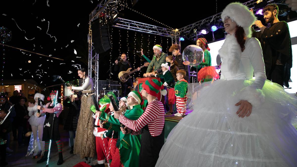 Inauguración del recinto de navideño del Puerto de Cartagena este jueves