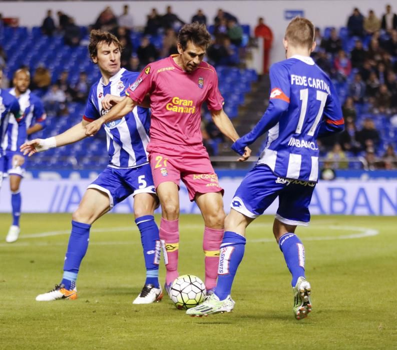 Valerón vivió un regreso muy especial a Riazor