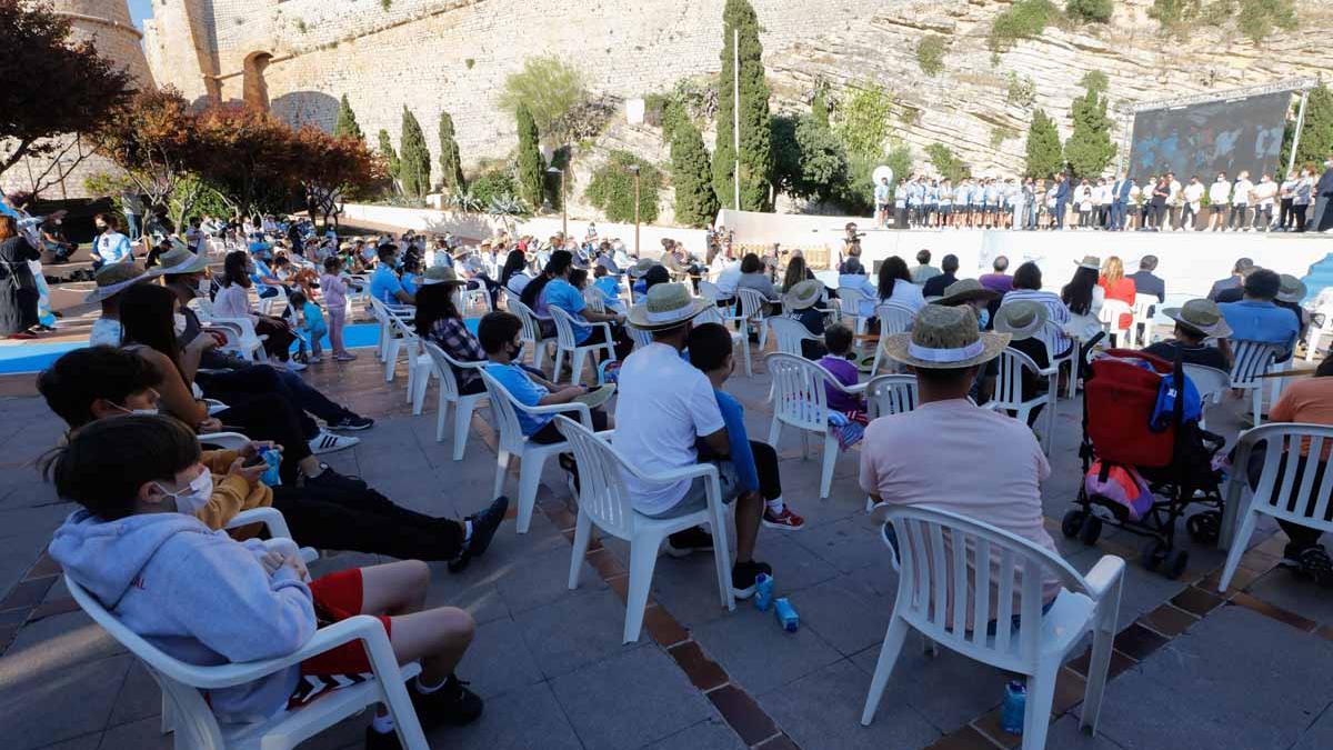 Imágenes de la celebración en casa de la UD Ibiza