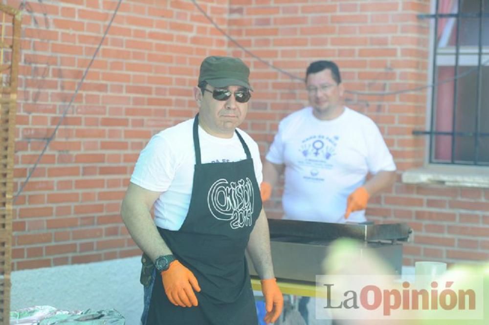 Marcha contra la violencia de género en La Aljorra