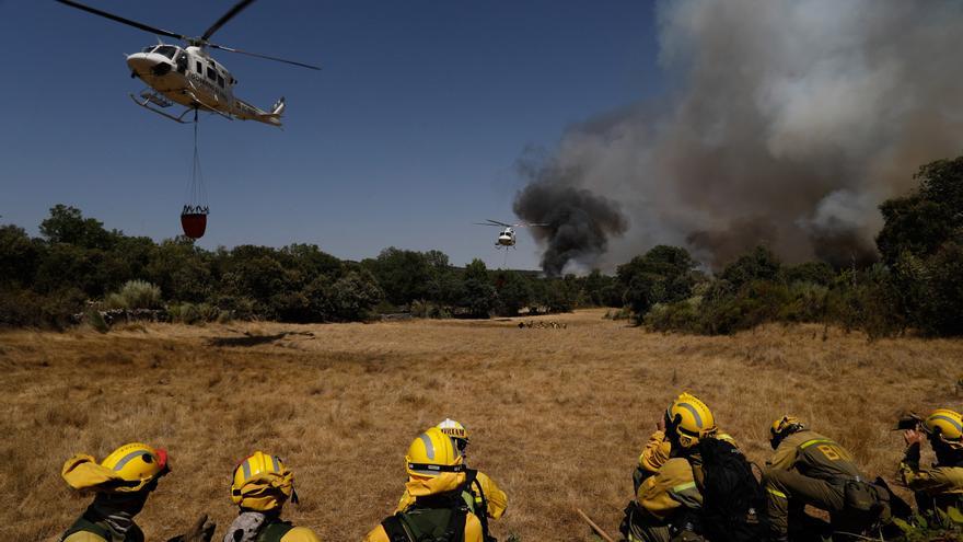 CSIF denuncia &quot;trabas&quot; para hacer guardias de incendios helitransportadas en Zamora