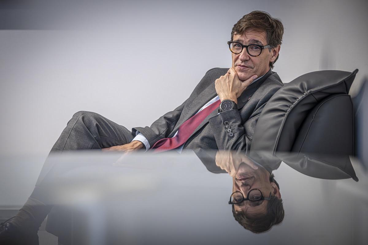 El líder del PSC, Salvador Illa, en una imagen de archivo
