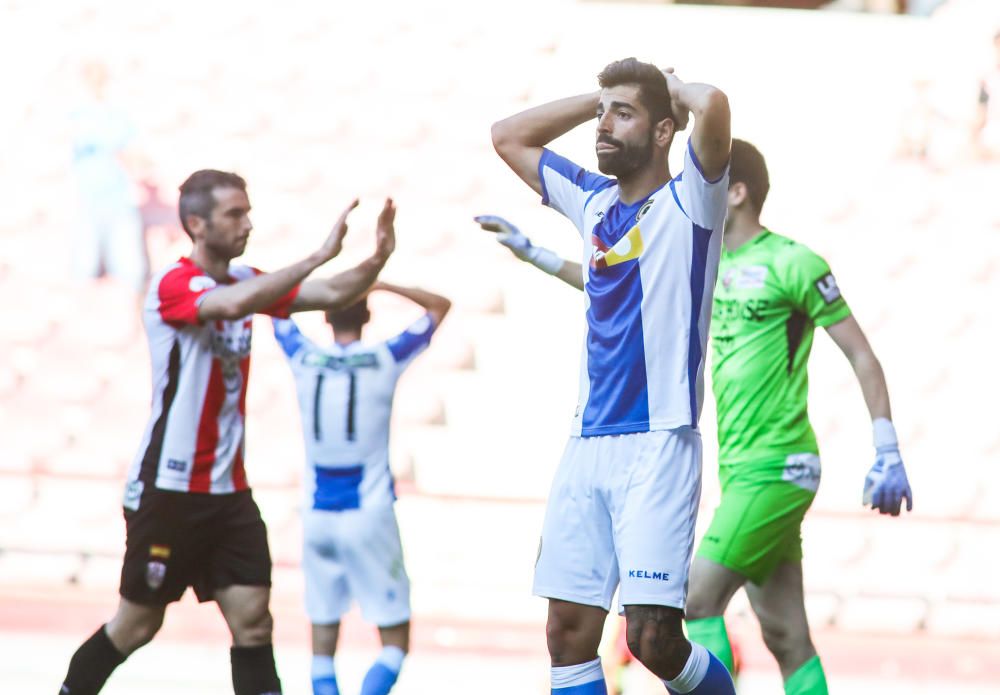 El Hércules empata en Las Gaunas ante el Logroñés y pasa a la final del playoff de ascenso