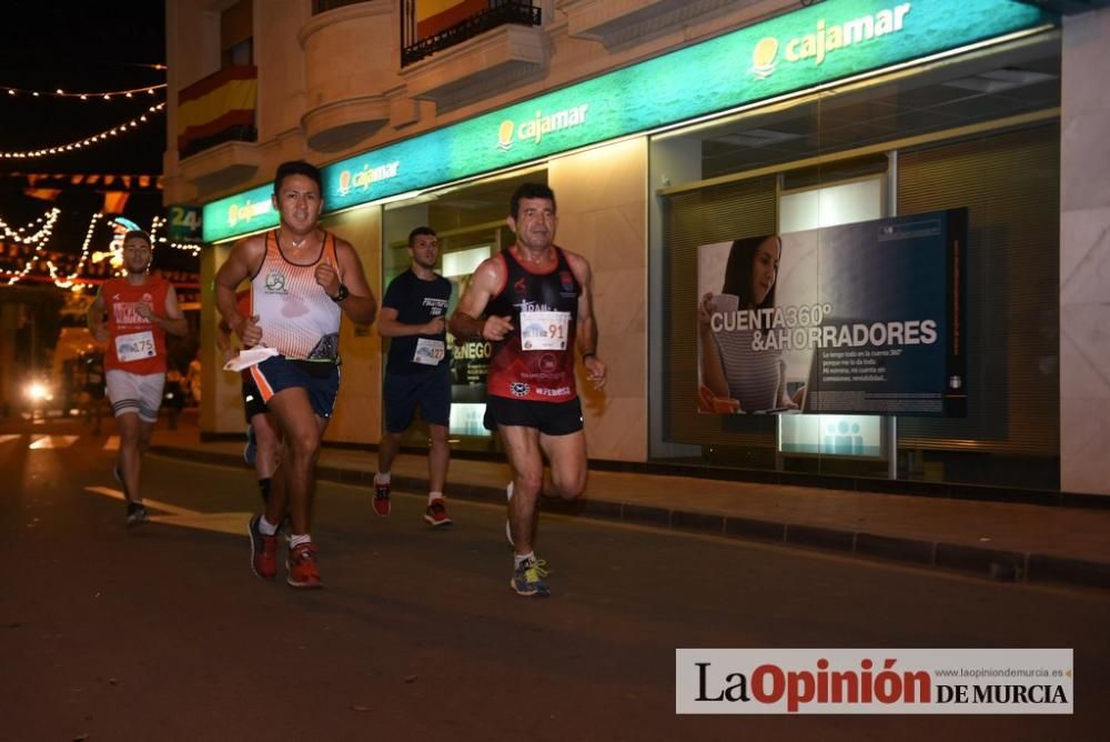 Carrera popular nocturna en Alquerías.