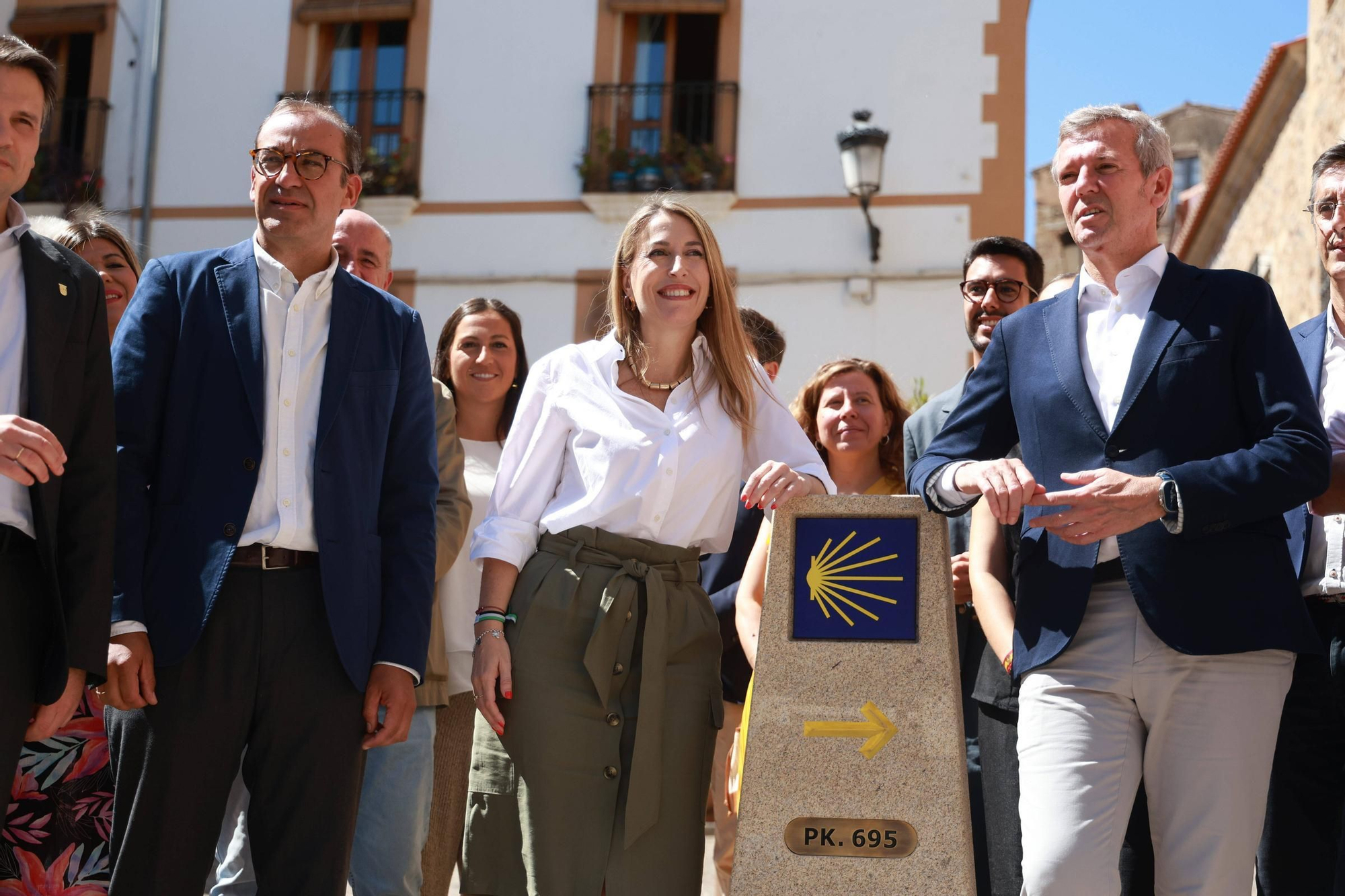 Presentación del nuevo indicador del Camino de Santiago en Cáceres