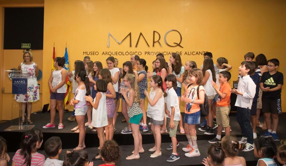 Entrega de los premios del certamen Proyectos Educativos del MARQ