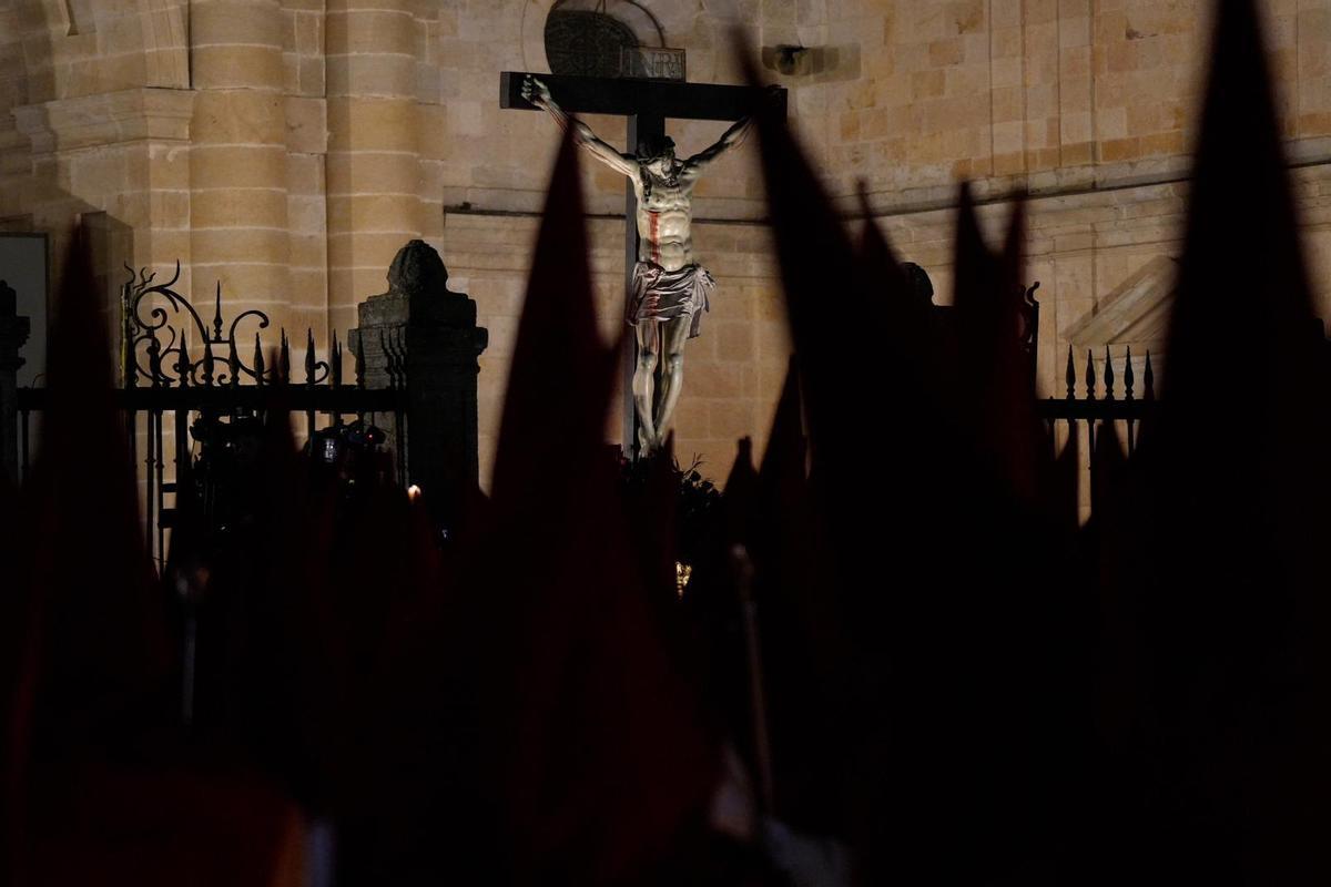 GALERÍA | Las imágenes más impresionantes de la procesión del Silencio este Miércoles Santo en Zamora