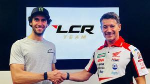 Álex Rins firma con LCR Honda su nuevo contrato