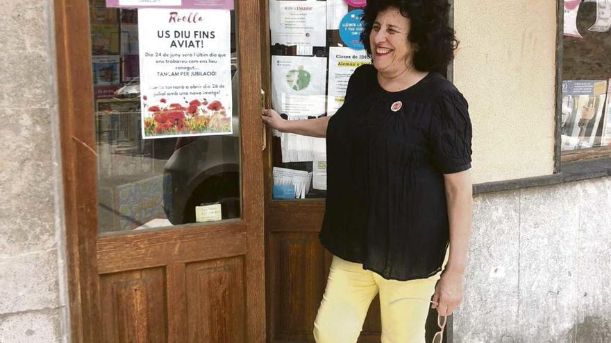 Cati de Roella ha decidido dejar la papelería para dedicarse a otras cosas.