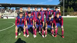 Hat-trick de Marc Guiu para clasificar al Barça para los octavos de la Copa juvenil