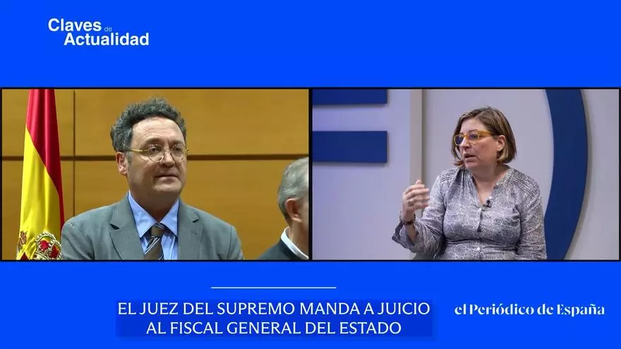 Isabel Morillo y Ángeles Vázquez analizan el auto del juez del Supremo que deja al fiscal general del Estado al borde del banquillo