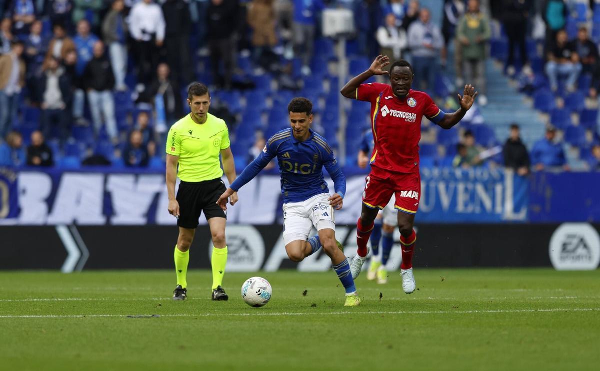 EN IMÁGENES: El Real Oviedo recibe al Getafe en el Tartiere