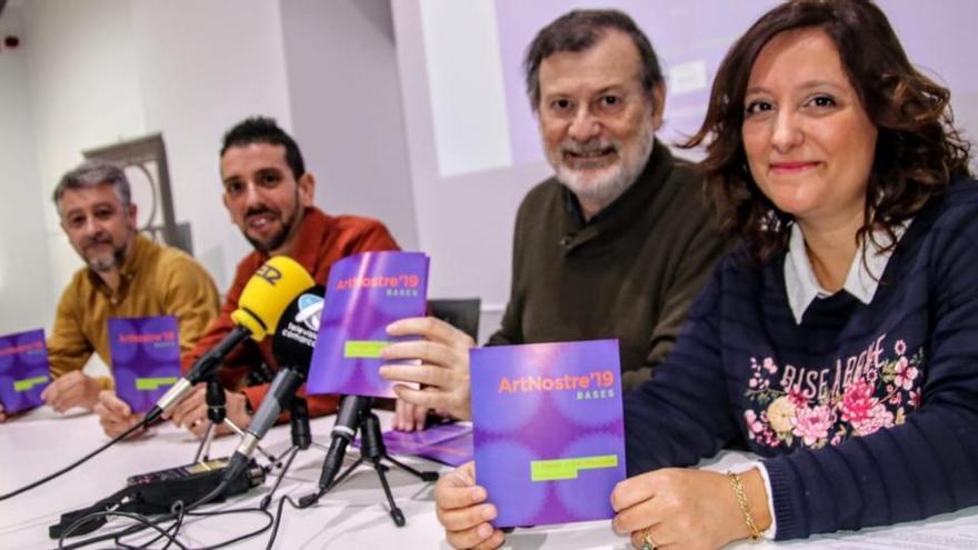 Rafa Calbo, Arnaldo Dueñas, Manolo Gomicia y Lucía Romero.