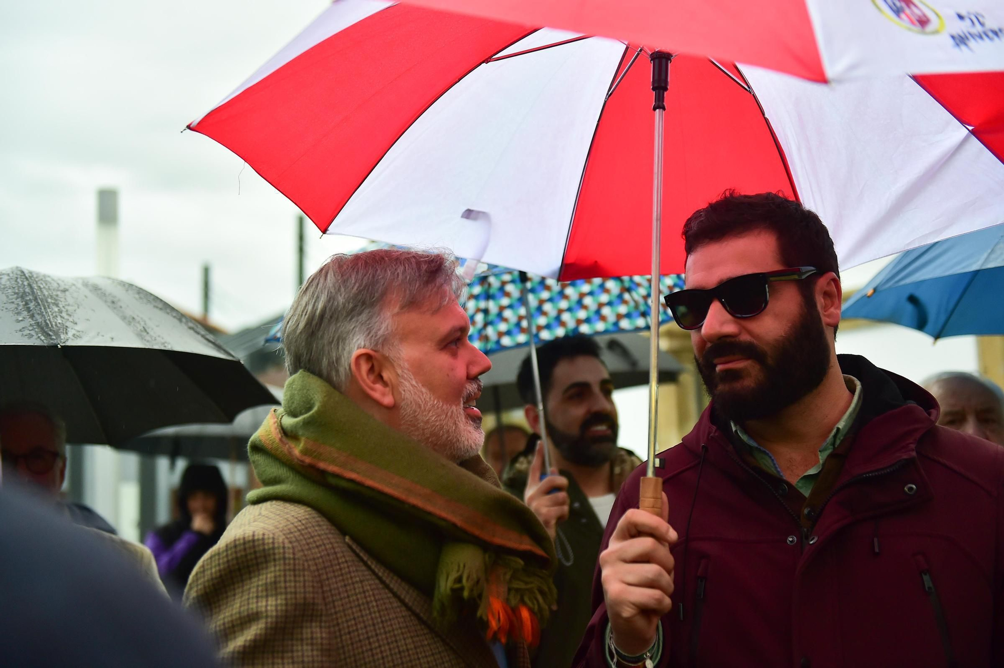 Así ha sido la concentración por el tren en Plasencia