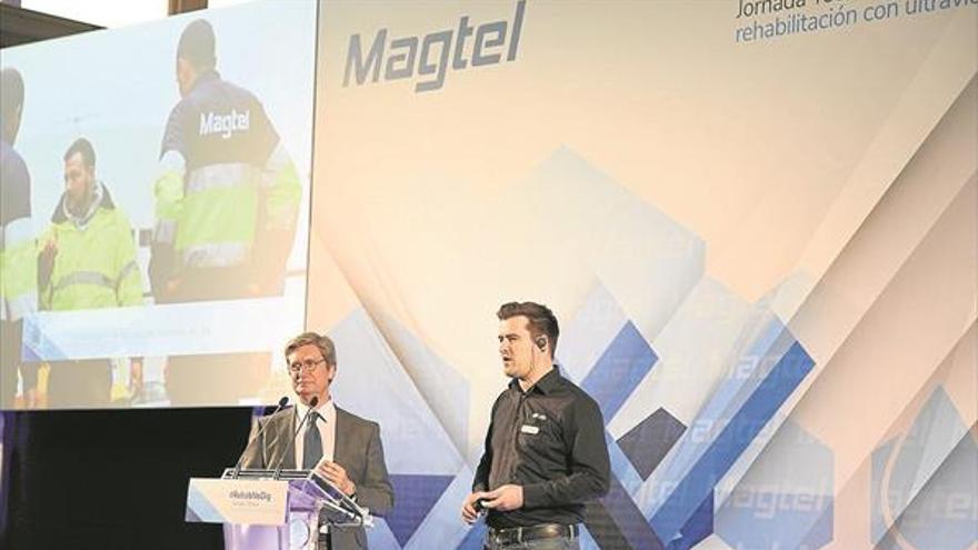 Magtel muestra una técnica para rehabilitar tuberías sin necesidad de abrir zanjas