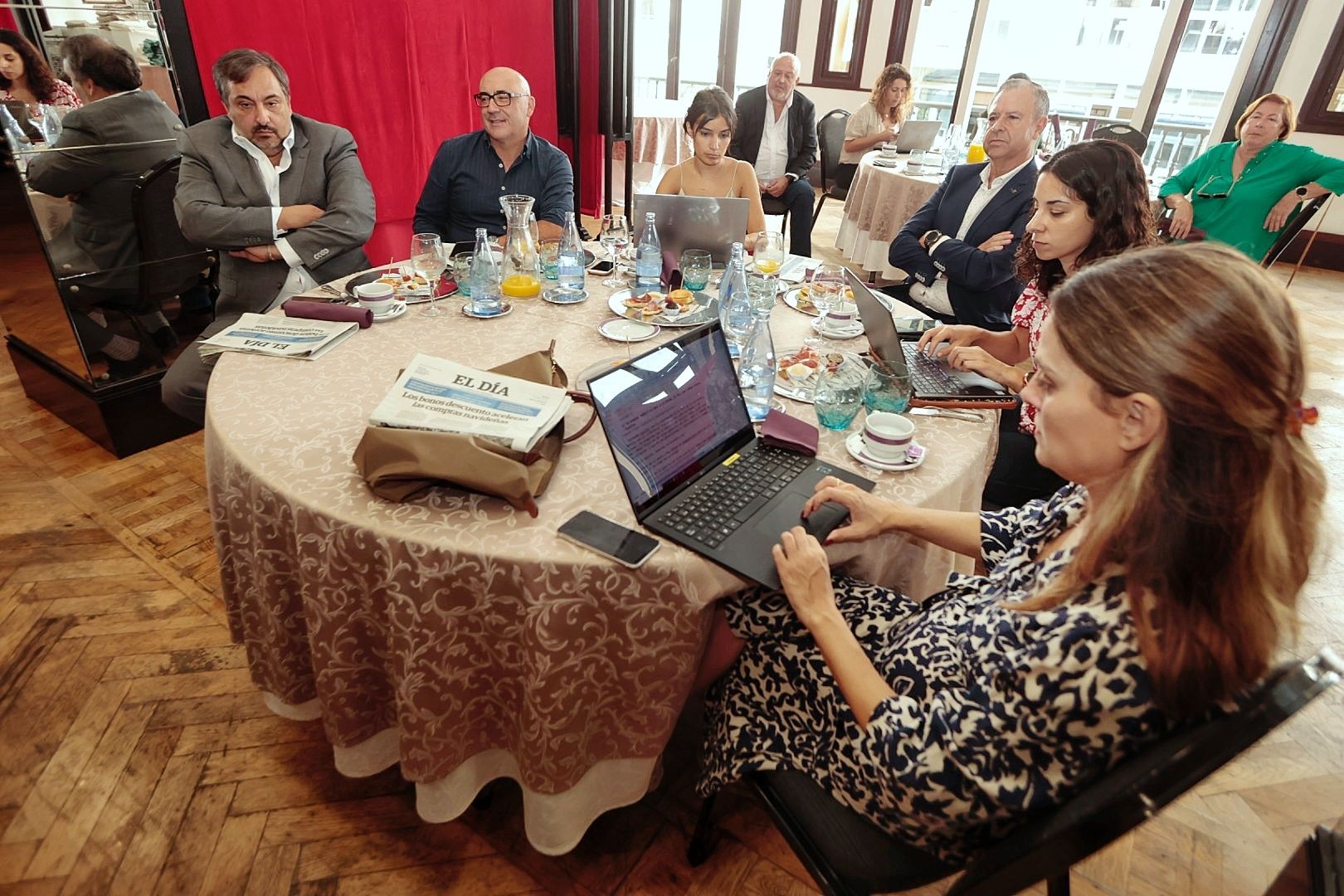 Fernando Clavijo en el Foro de El Día 'Canarias; más lejos de España y Europa'