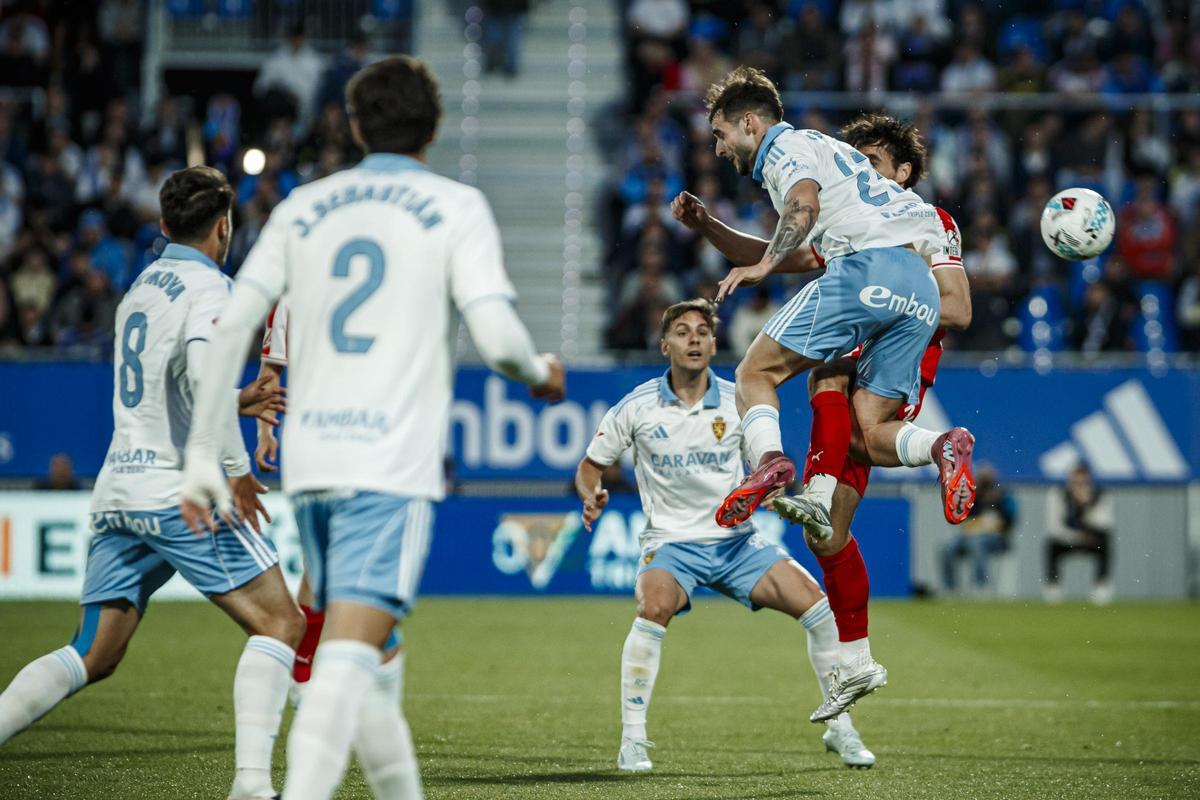 Así fue el partido entre el Sporting y el Zaragoza