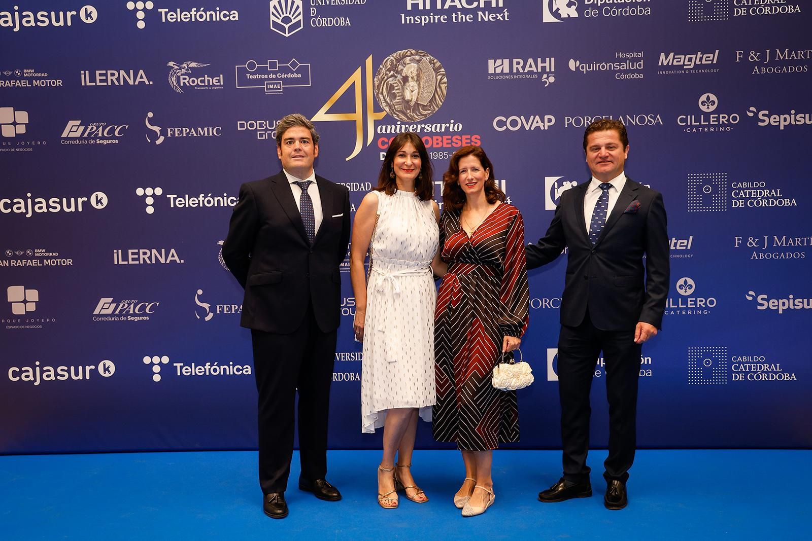 La gala del 40 aniversario de los Cordobeses del Año, en imágenes