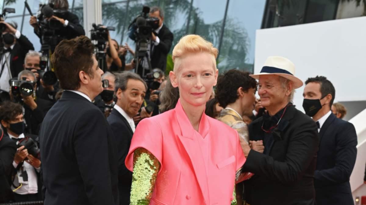 Tilda Swinton, en el Festival de Cannes 2021