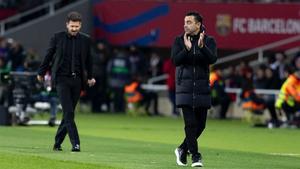 Xavi se mostró orgulloso tras el partido ante el Atlético: Hemos visto quizá el mejor partido de la temporada