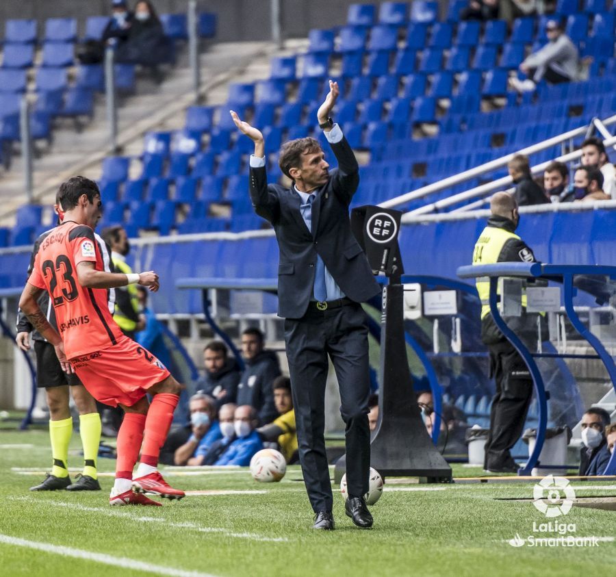 Las imágenes del Real Oviedo - Málaga CF