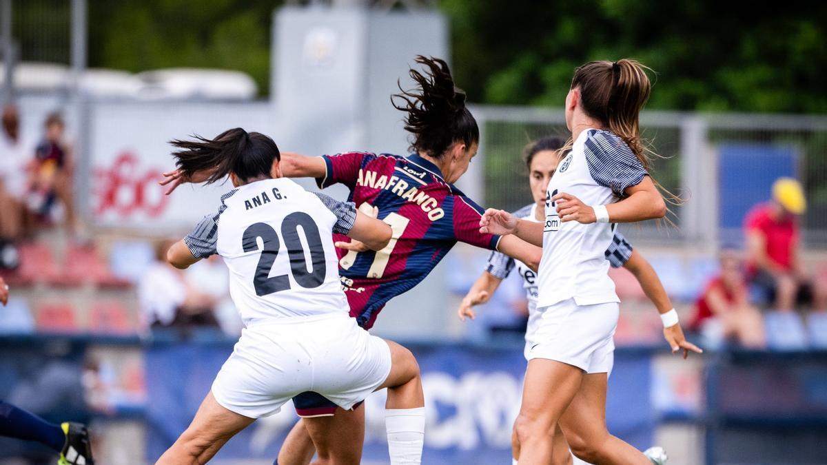 Una imagen del partido.