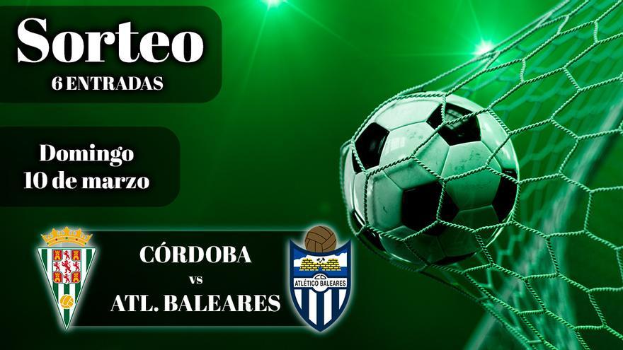 ¿Quieres asistir al partido Córdoba CF - Atlético Baleares? ¡Participa en el sorteo!