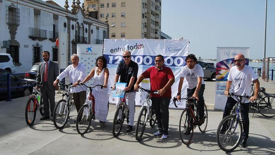 Lograr 12 millones de pedaladas